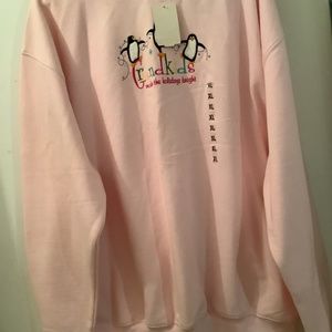 Woman’s grandmother holiday penguin long sleeve sweatshirt top XL NEW